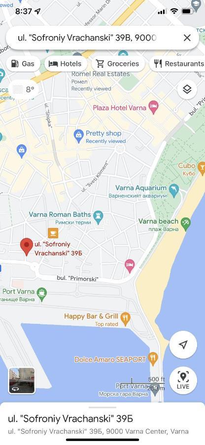 New Luxury Furnished Apartment - Beach, Varna Center & Fast Wi-Fi 외부 사진